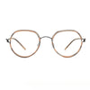 Pinde Vintage Titanium Oval Glasses Frame
