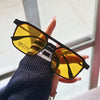 3-in-1 Titanium Glasses Frame With Magnetic Sunglasses Clips