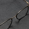Moxley Retro Rectangle Titanium Business Glasses Frame