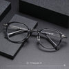 Mora Retro Polygon Acetate Glasses Frame