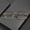 Gallus Vintage Titanium Square Glasses Frame