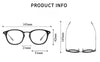 Japanese handmade plate glasses BJ same COM-548BIT retro literary pure titanium glasses women can match myopia men