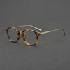Japanese handmade plate glasses BJ same COM-548BIT retro literary pure titanium glasses women can match myopia men