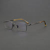 Fessler Natural Horn Series Vintage Titanium Glasses Frame