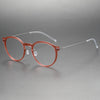 Pablo Retro Round Titanium Glasses Frame