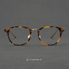 Japanese handmade plate glasses BJ same COM-548BIT retro literary pure titanium glasses women can match myopia men