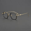 Gallus Vintage Titanium Square Glasses Frame