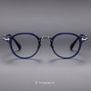 Mora Retro Polygon Acetate Glasses Frame