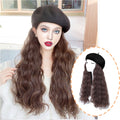 Long Curly Hair Fashion Hat Wig