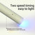 1pc Handheld Portable Mini Nail Dryer Baking Lamp Fast Curing For Color Gel Battery Or USB Select yzled01