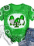 Gnome Print St. Patrick's Day T-Shirt