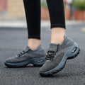 Fashionholla Lace Up Walking Running Shoes Platform Sneakers