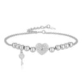 Bracelet White Gold S5449 -2020 new luxury 925 sterling silver bracelet bangle FHB012