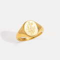 18K Gold Wildflower Ring