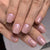 24pcs/Set Solid Nude Press On Nails Simple Short Squoval