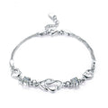 Bracelet White S5486 -2020 new luxury 925 sterling silver bracelet bangle FHB044