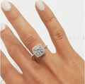 Ring 925 Sterling Silver Eternity Ring FHR010