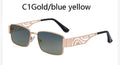 Classic Retro Sunglasses Women Glasses Lady Luxury Steampunk Metal Sun Glasses Vintage Mirror