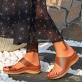 Fashionholla Comfortable Breathable  Platform Flat Sandals