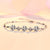 Bracelet S5457 -2020 new luxury 925 sterling silver bracelet bangle FHB020