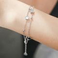 Bracelet S5470 -2020 new luxury 925 sterling silver bracelet bangle FHB033