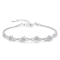 Bracelet White S5463 -2020 new luxury 925 sterling silver bracelet bangle FHB026