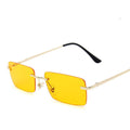 Rimless Retro Sunglasses Women Luxury Eyeglasses For Women/Men Vintage Glasses Women Mirror Oculos De Sol Feminino