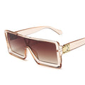 Luxury Sunglasses Women Square Sun Glasses Women/men Vintage Luxury Shades for Women Oversized Lentes