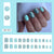 24pcs/Set Press On Nails W1393