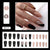 24pcs/Set Press On Nails W311