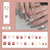 24pcs/Set Press On Nails R759