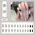 24pcs/Set Press On Nails R647