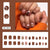 24pcs/Set Press On Nails W1466