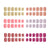 12 colors/Set Press On Nails 24pcs/color HZ03