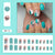 24pcs/Set Press On Nails W713