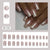 24pcs/Set Press On Nails W1334
