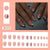 24pcs/Set Press On Nails W1070