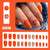 24pcs/Set Press On Nails W1462