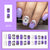 24pcs/Set Press On Nails Z433