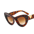 Oversized Sunglasses Women Cateye Eyewear For Women/Men High Quality Glasses Women Mirror Gafa