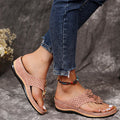 Fashionholla Sandals With Arch Support Anti-Slip Wedges Sandals