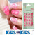 Mini Press On Nails For Kids 24 Pcs KPN1-31