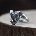 Balmora Sterling Silver Elephant Ring