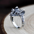 Balmora Sterling Silver Elephant Ring