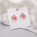 Crystal Flower Bouquet Earrings