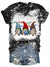 Hockey Gnomes Tie Dye V Neck T-Shirt