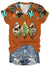 Women's Retro Western Cactus Print T-Shirt