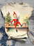 Christmas Pixie Elves Crew Neck T-Shirt