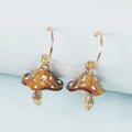 Enchanted Mushroom Earrings