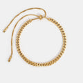 Gold Florence Weave Bracelet